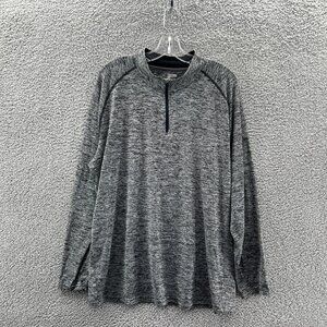 Under Armour Pullover Lightweight Shirt Mens 2XL Gray Heathered Heat Gear Loose